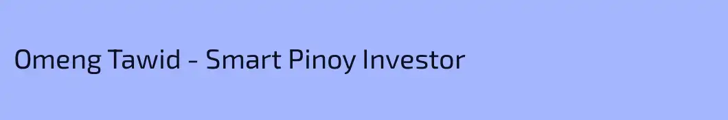 Omeng Tawid - Smart Pinoy Investor